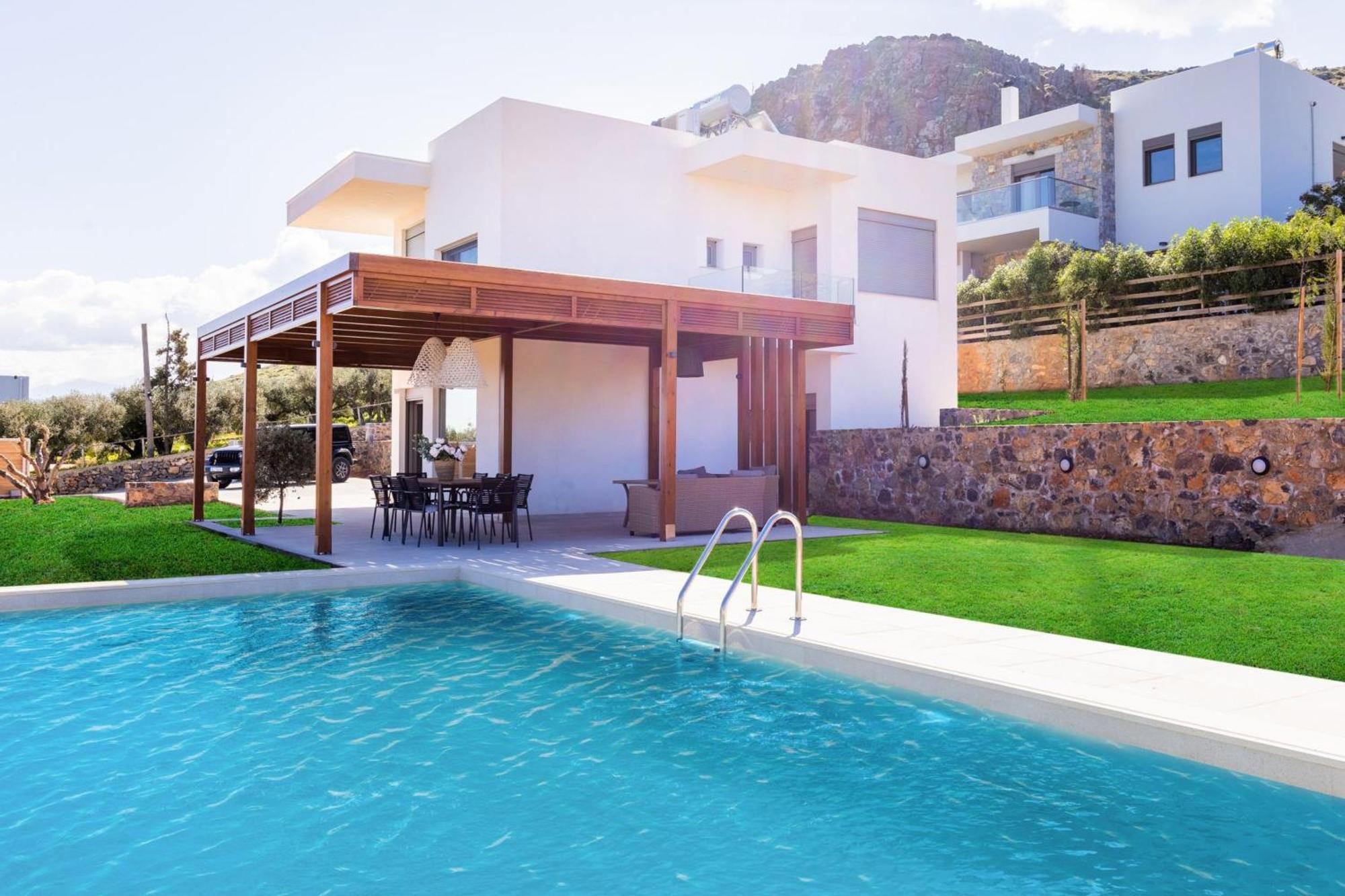 Luxury Villa U Kokkini Hani 外观 照片