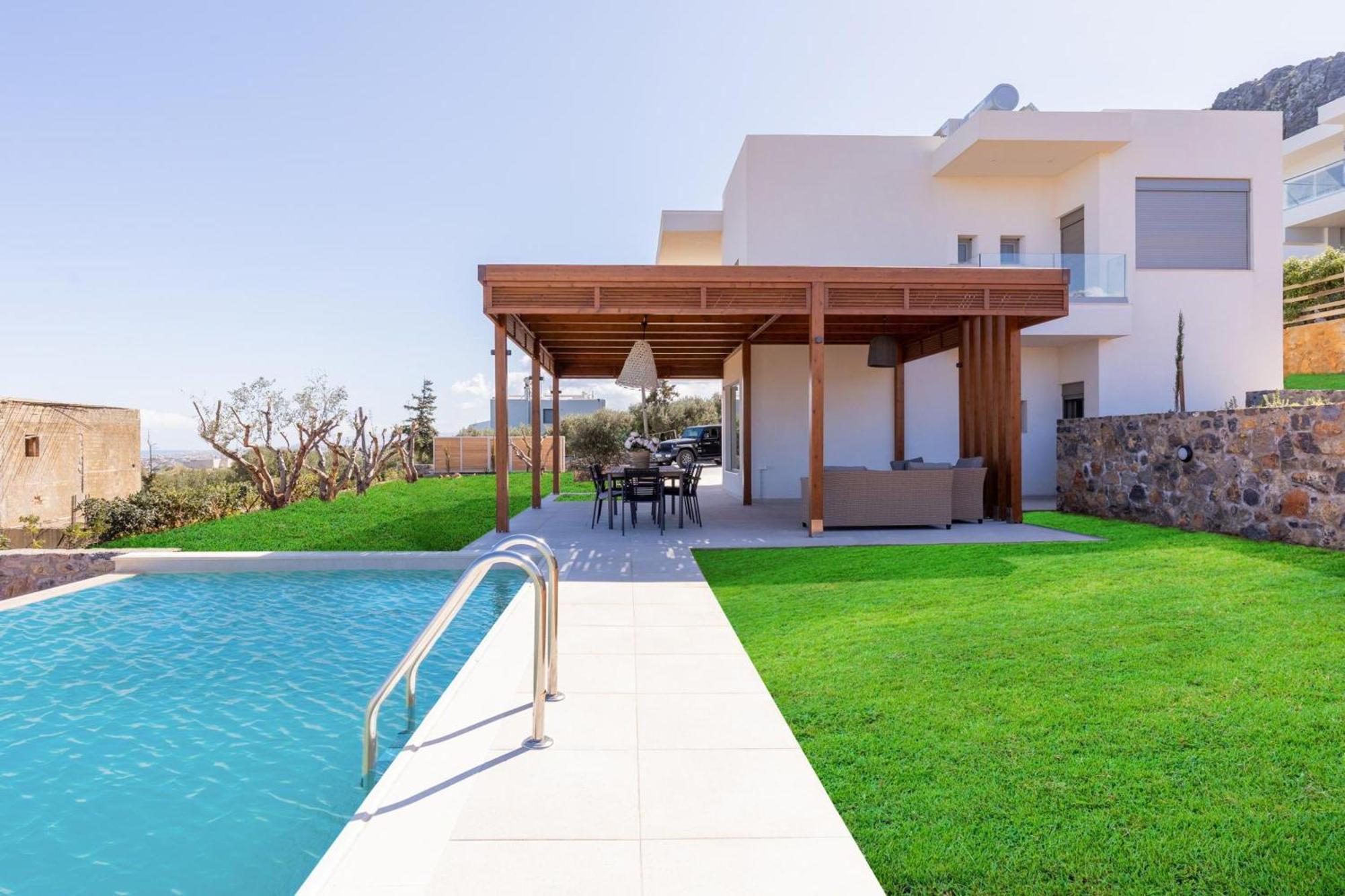 Luxury Villa U Kokkini Hani 外观 照片